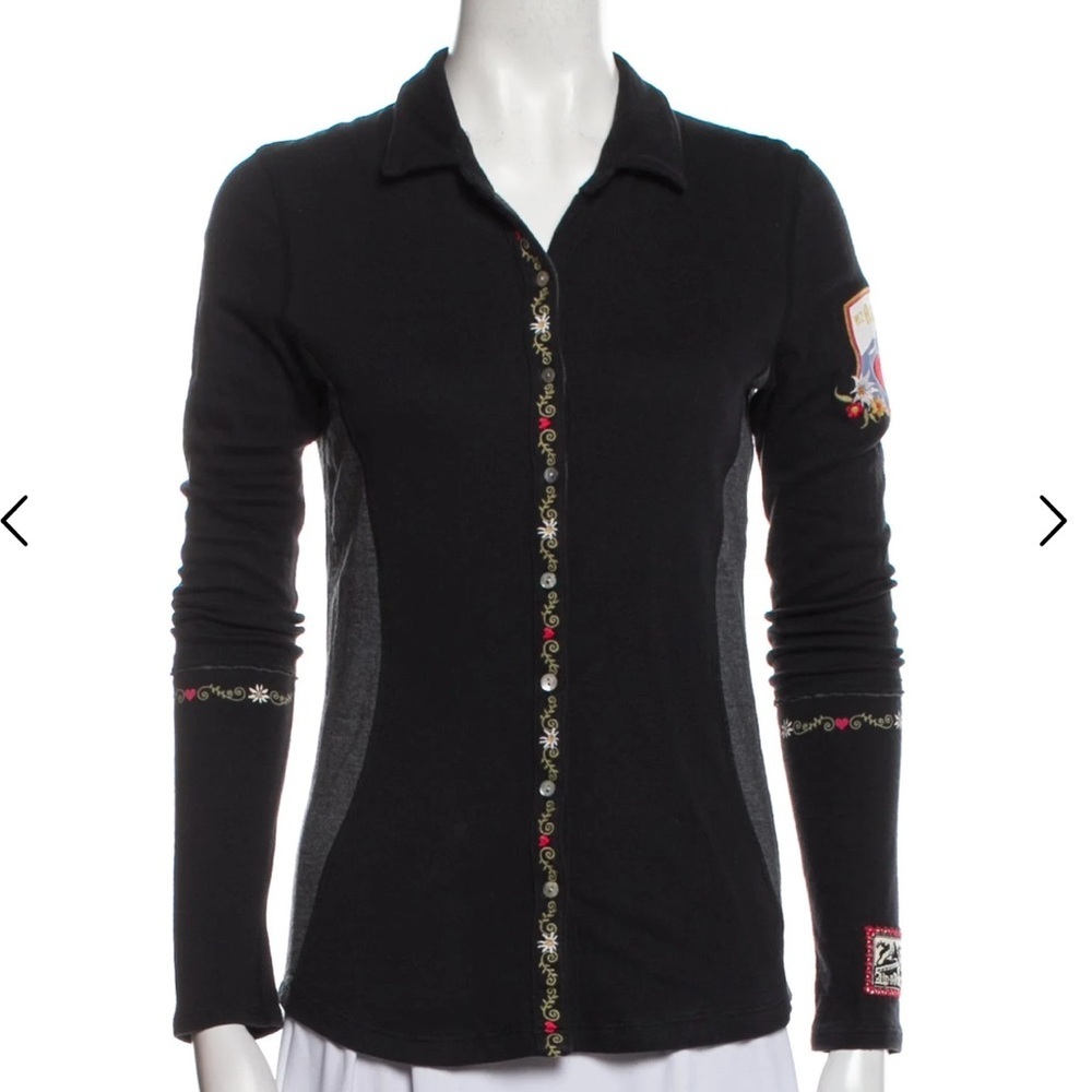Alp N Rock Aspen Ski Long-Sleeve Henley T - Size 1(US XS)